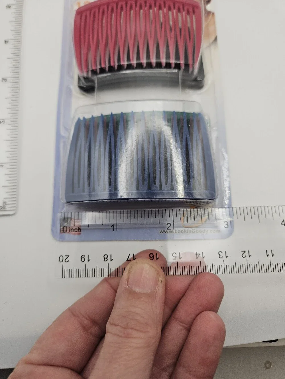Genuine Y2K Vintage NOS Side Hair Comb Set - 12 Pack 10774